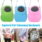 Xue hamsters transporteur sac portable respirant sortant sac pour petits animaux chinchilla cochon d'inde ...