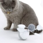 Xue jouets pour animaux de compagnie chien chat puzzle jouets boule de rotation de gobelet electrique ...