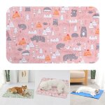 Xue lit tapis de refroidissement pour animaux de compagnie maison mignon et� dormir doux canap� imperm�able ...