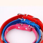 Xui collier de chien en cuir pu chiot colliers pour animaux de compagnie breloques d'os d�coration rivet ...