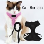 Xui harnais pour chat de compagnie j2y ensemble de laisse pour chaton d'ext�rieur, collier de marche ...