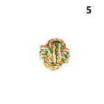 Xui jouet en corde de coton pour chien de compagnie jouet de meulage, noeud tress durable pour jouer ...