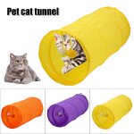 Xui jouet de jeu repliable en polyester tunnel de chats, pour cacher, confiance au repos, rehausseur ...