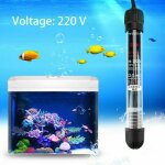 Xui rsistance de chauffe - eau submersible mini bton de chauffage ajustable 25 / 50 / 100 / 200 / 300w ...