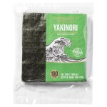 Yama yakinori algues nori a - grade demi feuilles pour sushi 130g id�al cuisine japonaise wraps sushis ...