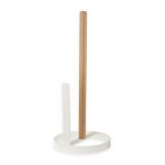 Yamazaki - d�rouleur essuie - tout tosca blanc / bois - blanc