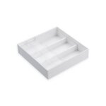 Yamazaki - range couvert extensible tower rsine blanc - blanc