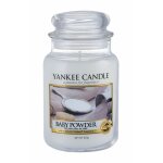 Yankee candle bougie en pot parfum poudre de b�b�, beige, taille l