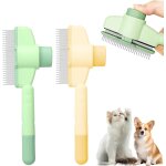 Yemaesre - lot de 2 peignes auto - nettoyants anti - puces pour animaux de compagnie - autonettoyante ...
