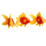 Yemaesre - lot de 3 dcorations en plastique pour poissons d'aquarium - non toxiques