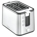 Yemaesre - controlline grille - pain inox 2 fentes extra larges, toaster 850 w, remonte extra haute, ...