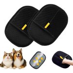 Yemaesre - gants d'pilation pour chats et chiens, gants de toilettage efficaces pour poils d'animaux, ...