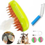 Yemaesre - pack a vapeur pour chat, de toilette, c aux a ongles et 2 boules attrape - poils pour machine ...