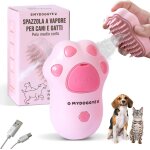 Yemaesre - a vapeur pour chats 3 en 1 ¿ a vapeur pour chiens a poils courts et moyens rechargeable avec ...