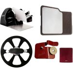 Yeseatis berkel - home line 200 + planche a d�couper inoxydable, bois + couverture pour trancheuse rouge ...