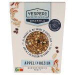 Yespers granola pomme et raisin, c�r�ales bio, petit - d�jeuner sain, riche en fibres, 1000 g