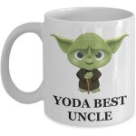 Yoda best oncle mug - cadeaux de f�te d'anniversaire de no�l cadeau pour oncle mari hommes lui star wars ...
