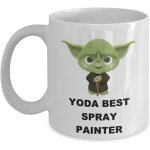 Yoda best spray painter ? cadeaux de fte d'anniversaire de nol pour le personnel des employs, mari, ...