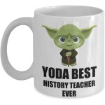 Yoda meilleur professeur d'histoire anniversaire retour a l'école cadeaux drôles ? star wars souvenirs ... Yoda meilleur professeur d'histoire anniversaire retour a l'école cadeaux drôles ? star wars souvenirs ...