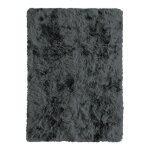 Yogi effect - tapis salon ou chambre - tapis shaggy � poils longs extra doux effet tie and dye - 120 ...