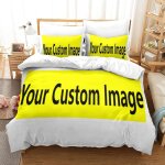 Your custom image housse de couette imprim�� d parure de lit microfibre ultra doucepcsensemble housse ...