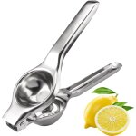 Ytseazn - presse citron manuel, presse agrume inox de 6. 5cm de diamètre, lemon squeezer, sûr et durable, ... Ytseazn - presse citron manuel, presse agrume inox de 6. 5cm de diamètre, lemon squeezer, sûr et durable, ...