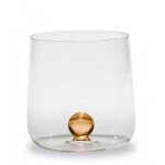 Zafferano bilia 6 verres jaune et or