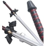 Zelda epe?e link latex mousse master sword excalibur black edition 80cm repliksword