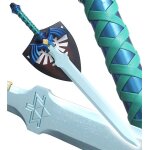 Zelda epee link master sword deluxe edition tears of the kingdom epee totk lame bleu deluxe edition + ...
