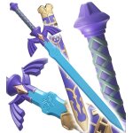 Zelda epee mousse epee link + fourreau master sword excalibur lame bleu