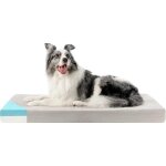 Zenapoki coussin chien memoire de forme - tapis chien grande taille 110x70x9cm, housse lavable - lit ...