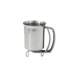 Zenker 44996 distributeur de pte a gteau, entonnoir a pte, verseur de pte a gteau, acier inoxydable, ...