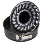 Zenker 6507 moule a savarin, moule a manqu et savarin a charnire, moule couronne a charnire, moule ...