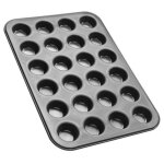 Zenker 6541 moule a muffins, moule a cupcakes, moule muffin 24 empreintes, moule a gâteau, acier, noir, ... Zenker 6541 moule a muffins, moule a cupcakes, moule muffin 24 empreintes, moule a gâteau, acier, noir, ...