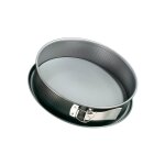 Zenker 6904 moule a charnire rond 28 cm a fond plat, moule gateau rond, moule a manqu, moule charniere ...
