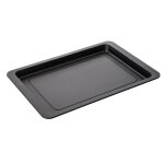Zenker 7509 plaque a pizza, plaque rectangle pour pizza maison, acier, noir, 42 x 29 x 2, 5 cm Zenker 7509 plaque a pizza, plaque rectangle pour pizza maison, acier, noir, 42 x 29 x 2, 5 cm