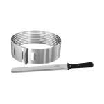 Zenker 7704 ensemble 2 pi�ces pour d�coupe de layer cake, ustensiles de p�tisserie, couteau de p�tisserie, ...