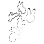 Zenker 7713 set de 5 emporte - pièces en forme de lapin de pâques, emporte - pièce lapin de pâques, coupe ... Zenker 7713 set de 5 emporte - pièces en forme de lapin de pâques, emporte - pièce lapin de pâques, coupe ...