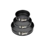 Zenker 9923450 lot de 3 moules a charnière ronds, moule rond, moule a manqué, moules a gâteaux, moules ... Zenker 9923450 lot de 3 moules a charnière ronds, moule rond, moule a manqué, moules a gâteaux, moules ...