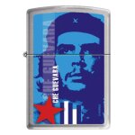 Zippo bleu che guevara