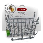 Zolux r�telier a foin en m�tal gris 20x 6 x 18 cm pour rongeur