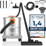 Zonder pro ash aspirateur a sec, aspirateur a cendres et gravats, aspirateur industriel 1600w, rcipient ...