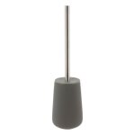 Zone - support et balai wc nova - gris