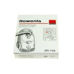 Zr745. sachet de sacs rowenta dymbo ( x6) rowenta