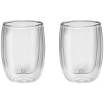 Zwilling set 2 pi�ces. verre a caf� a double paroi 200 ml tasses sorrento, appliqu�, multicolore, 2 unit�s ...