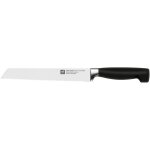 Zwilling - twin four star ii couteau a pain de, acier inoxydable, 20 cm