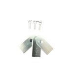 3 lames et vis pour robot tondeuse yard force 6939500731135