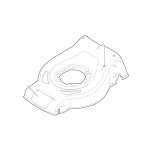 Ch�ssis noir tondeuse � gazon alpina - stiga - mac allister - ggp - 381004947 / 0 7313323191397