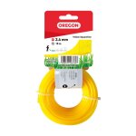 Fil dbroussailleuse carr nylon jaune 2. 4mm / 15m oregon 69 - 412 - y 5400591067607