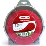 Fil dbroussailleuse rond nylon rouge 2. 7mm / 70m oregon 69 - 382 - rd 5400591067348